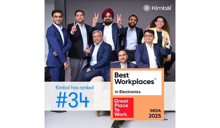 Trust on Overdrive: How Kimbal’s People-First Playbook Catapulted It to India’s Top Workplaces in 2025