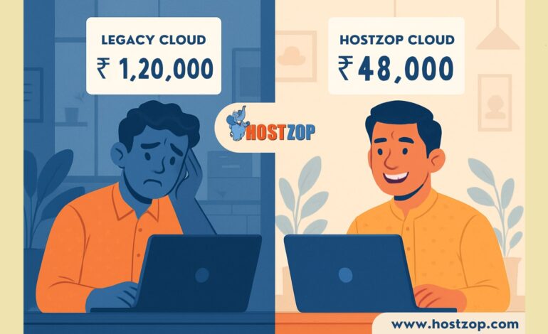 Hostzop Cloud Slashes Cloud Costs for Indian Enterprises by Up to 60%