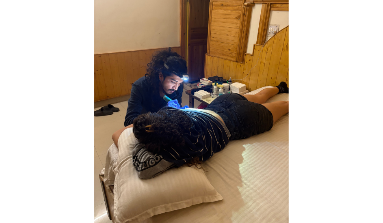 Art That Heals: Jimmy Kalyana (@jimmyartifex) Spreads Soulful Tattoo Art from Pushkar to the World