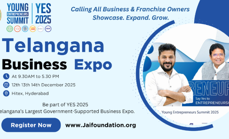 Telangana to Host Its Largest Business Expo – YES 2025
