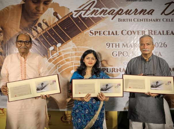 India Post releases a special cover to commemorate birth centenary of legendary musician Annapurna Devi