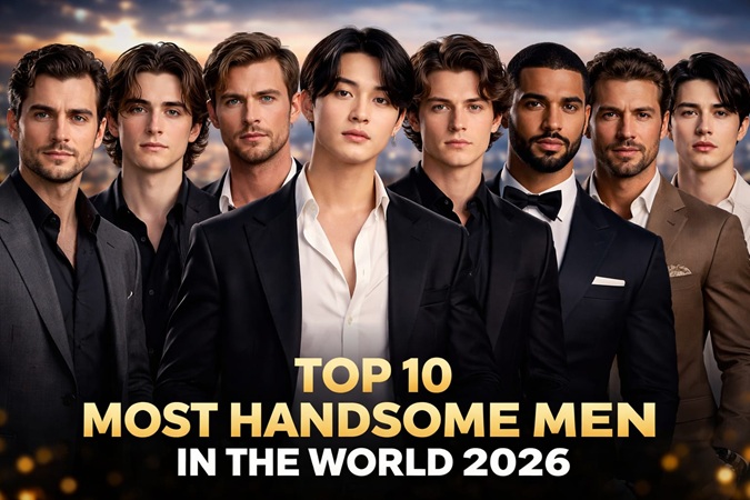 Top 10 Most Handsome Men in the World 2026