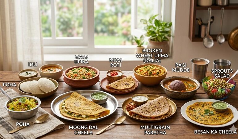 Top 10 Healthiest Indian Breakfasts Quick Affordable and Nutritious