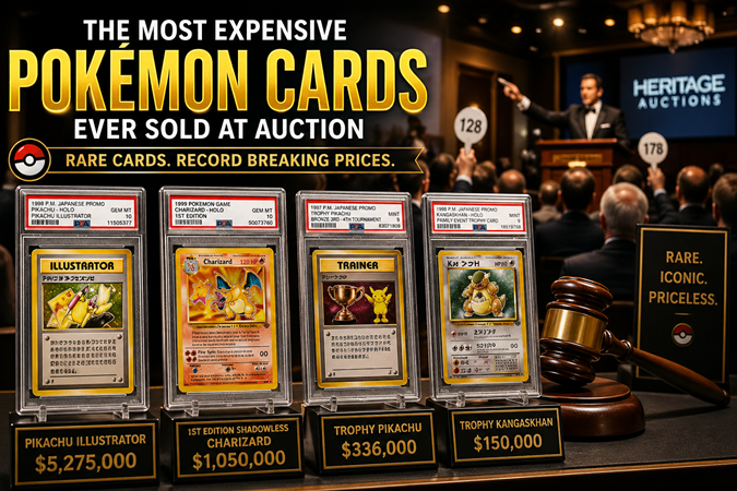 Pokémon Cards Worth Millions: The Most Expensive Sales Ever Recorded at Auction