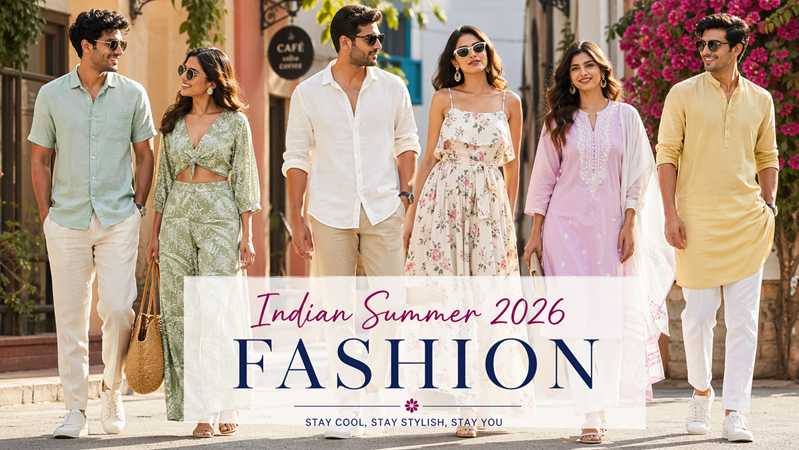 Stay Cool, Look Hot: Indian Summer 2026 Fashion Trends You Can’t Miss