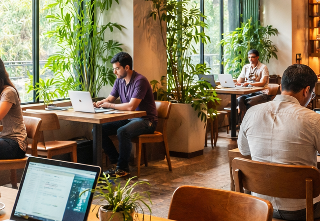 Best Cafes in Bengaluru for Remote Work Productivity and Vibes