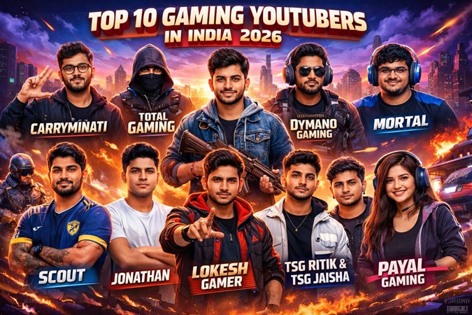 Top 10 Gaming Creators in India 2026 Ruling the Digital Battlefield