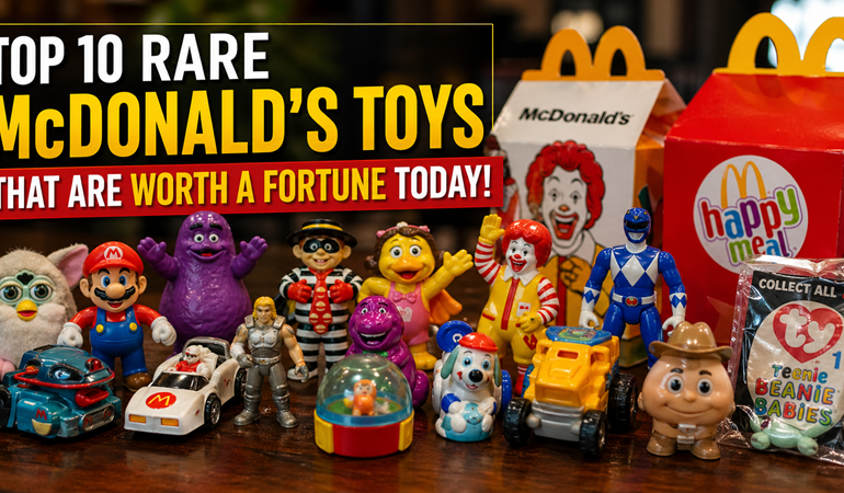 10 McDonald’s Toys You Threw Away That Are Now Worth Thousands