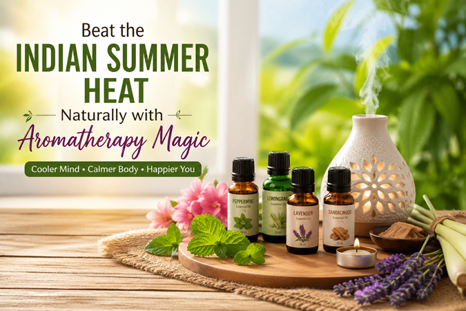 Beat the Indian Summer Heat Naturally with Aromatherapy Magic