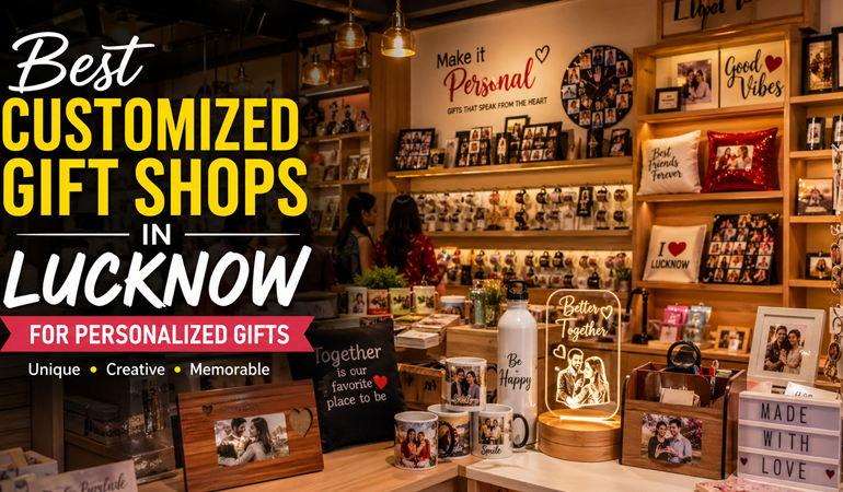 Top Customized Gift Shops in Lucknow (2026) – Unique Personalized Gifts That Truly Impress
