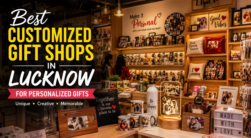 Top Customized Gift Shops in Lucknow (2026) – Unique Personalized Gifts That Truly Impress