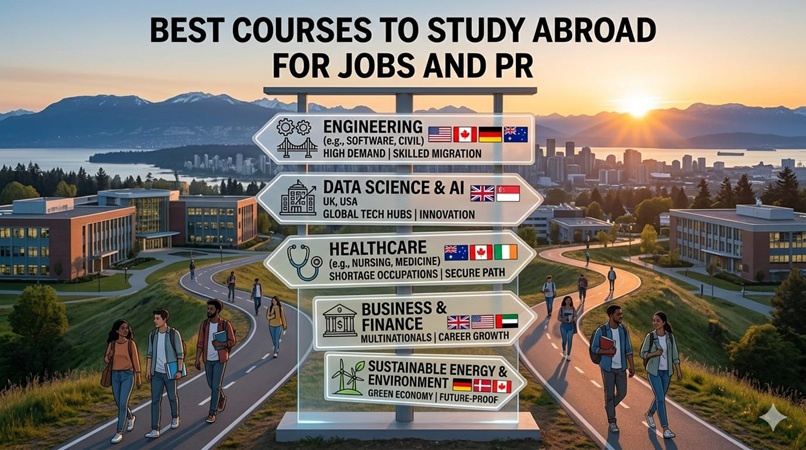 High-Demand Courses Abroad for Jobs and Permanent Residency