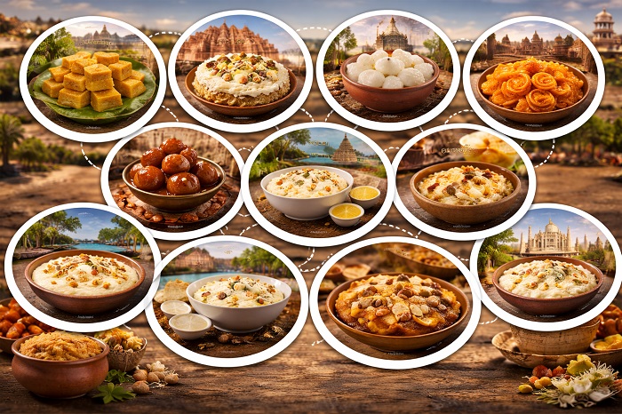 Top 10 Iconic Indian Desserts and Where They Originated