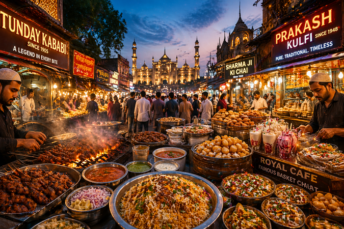 From Kebabs to Chaat: 10 Street Foods in Lucknow You’ll Crave Instantly