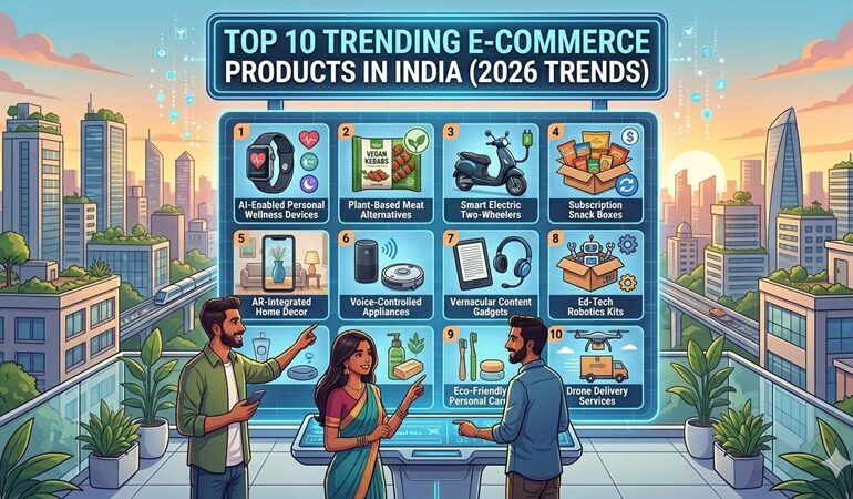 10 High Demand Products to Sell Online in India in 2026 for Profit