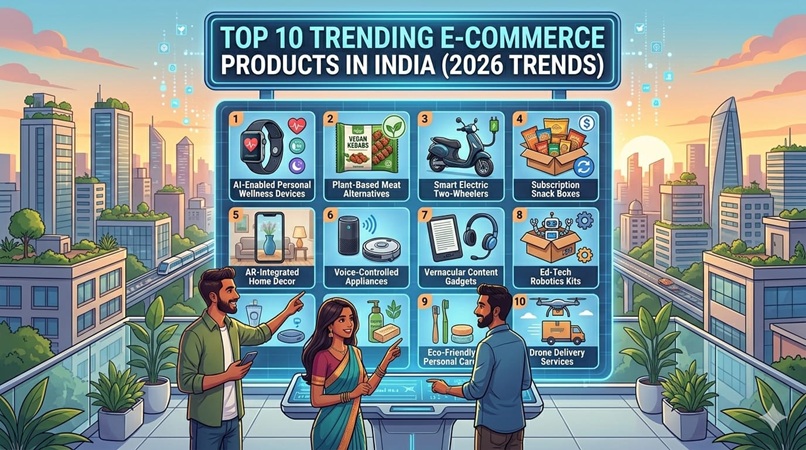 10 High Demand Products to Sell Online in India in 2026 for Profit
