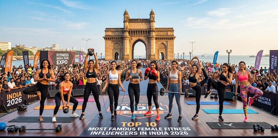 10 Famous Female Fitness Influencers in India Inspiring Millions (2026)