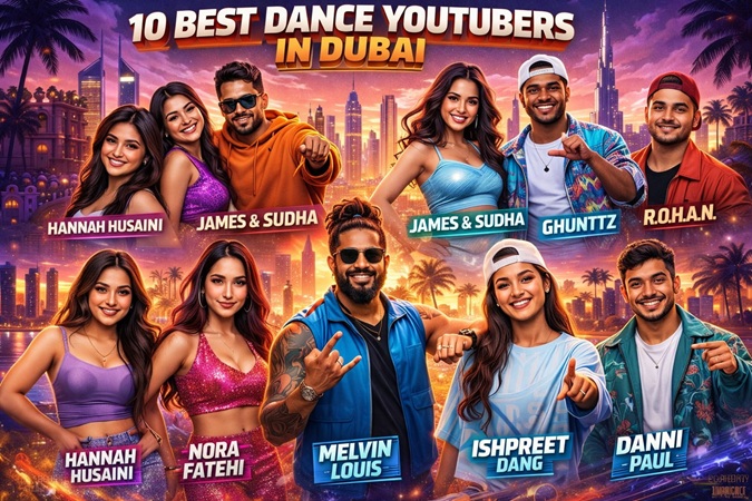 Top 10 Choreographers in Dubai 2026 Dominating YouTube