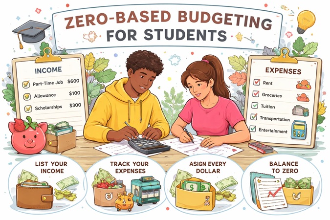Zero-Based Budgeting for Students: The Smart Way to Control Your Money in 2026