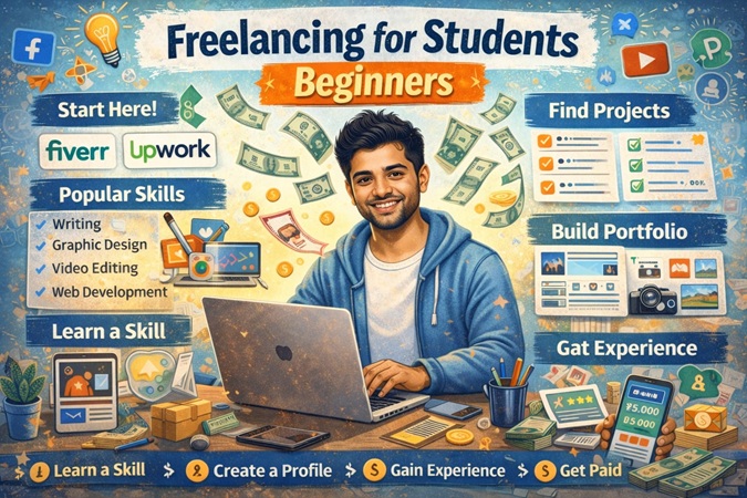 From Zero to First Client: Freelancing for Students Beginners (2026 Guide)
