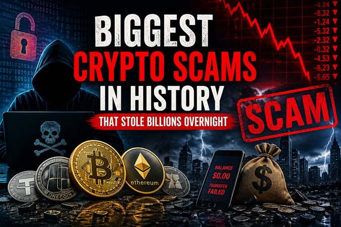 Biggest Crypto Scams in History That Stole Billions Overnight