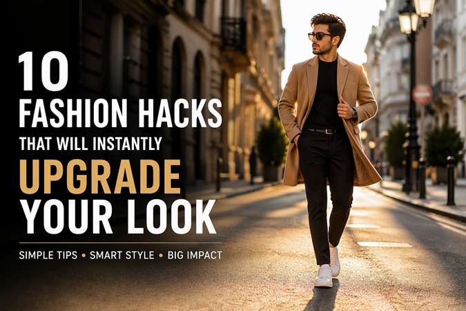 10 Fashion Hacks That Instantly Make You Look Stylish & Confident (2026 Guide)