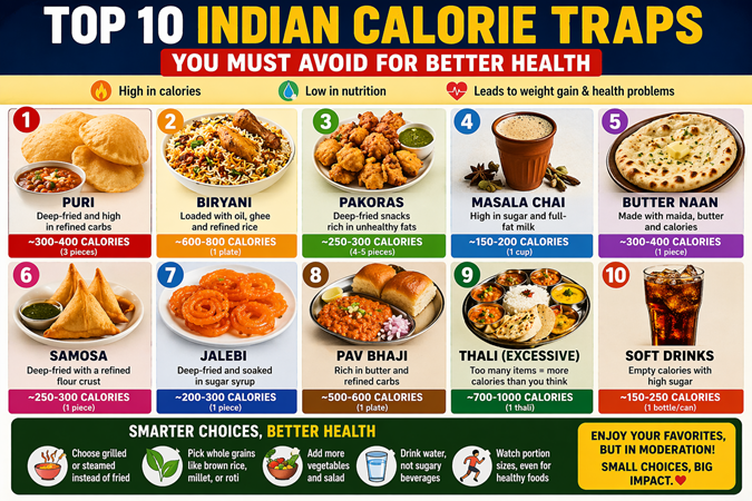 Top 10 Indian Calorie Traps You Must Avoid for Better Health