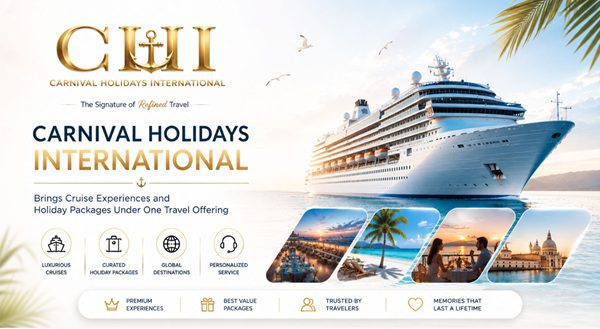 Carnival Holidays International Brings Cruise Experiences and Holiday Packages Under One Travel Offering